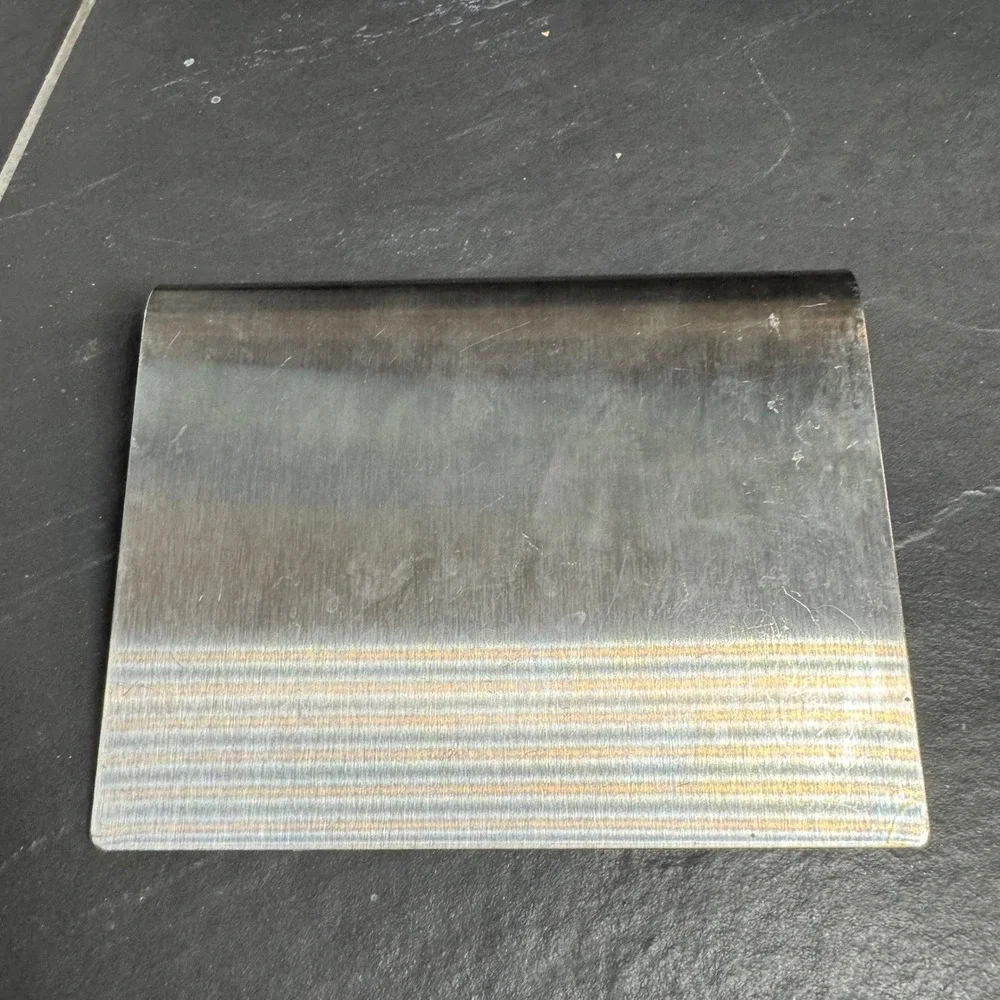 Sur‎ La Table Stainless Steel Bench Scraper Dough Knife with Measurements 6 Inch